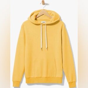 FEAT Yellow Fleece Blanket Blend Hoodie Unisex Fit S
